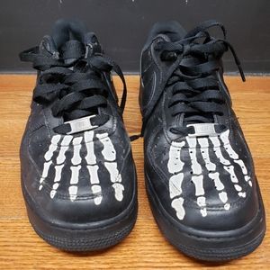 Nike Airforce 1 Skeleton Sneakers
